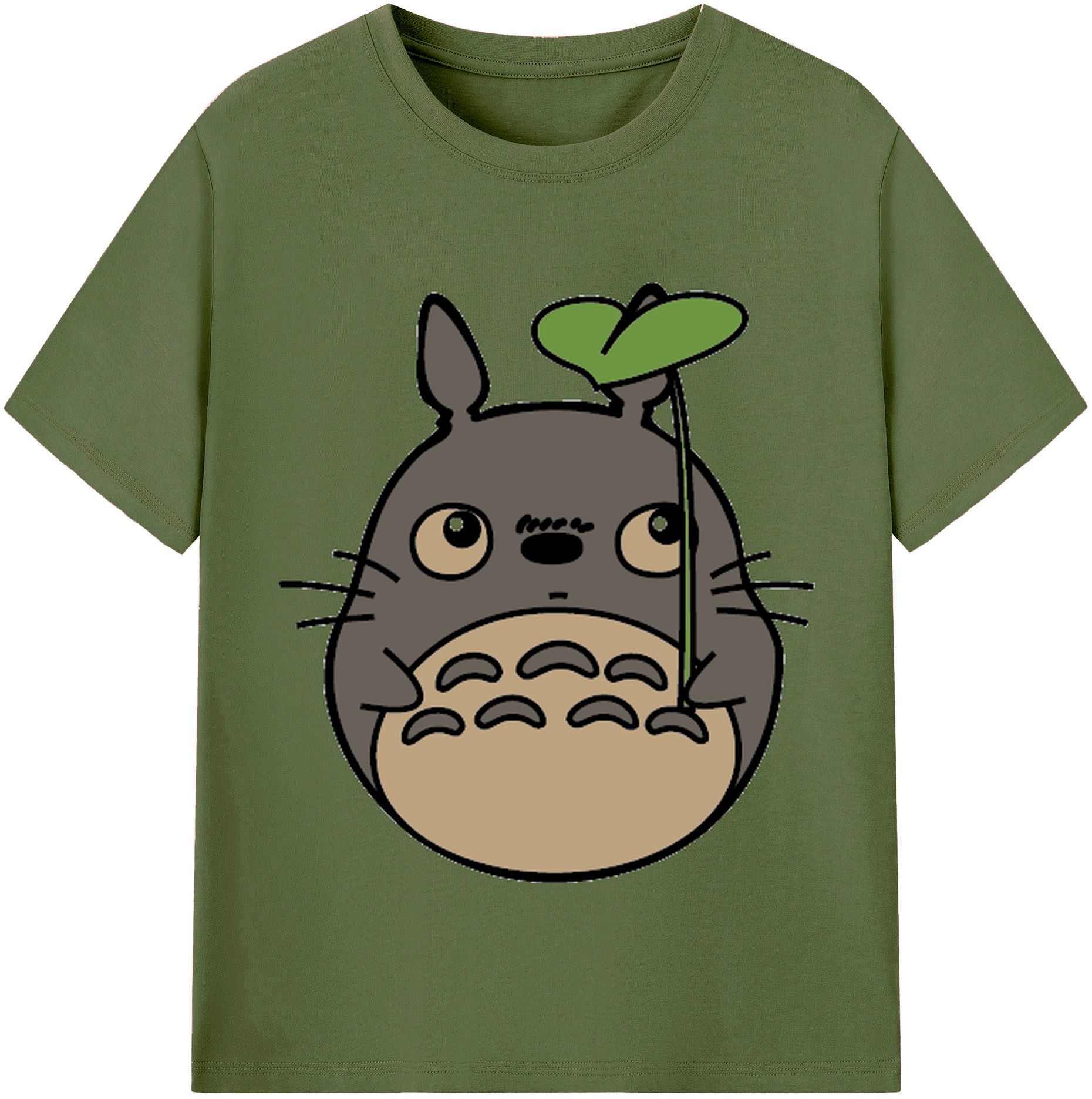 （画像用） となりのトトロ 草壁メイ 草壁サツキ My Neighbor Totoro Satsuki Kusakabe Mei Kusakabe 綿100％半袖Tシャツ（フロントプリント）